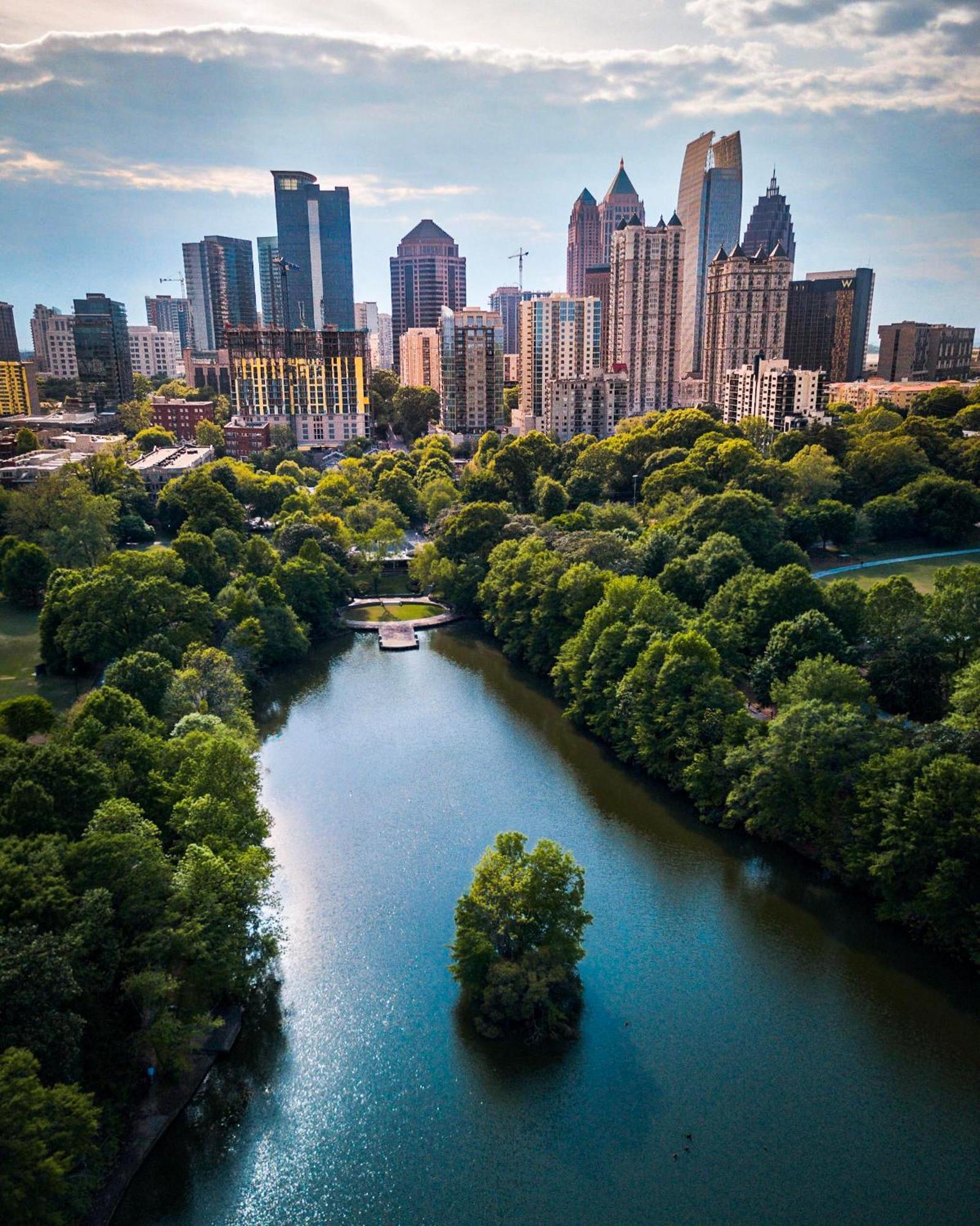 アトランタStupendous Heart Of Piedmont Park Two Story Loftアパートメント エクステリア 写真