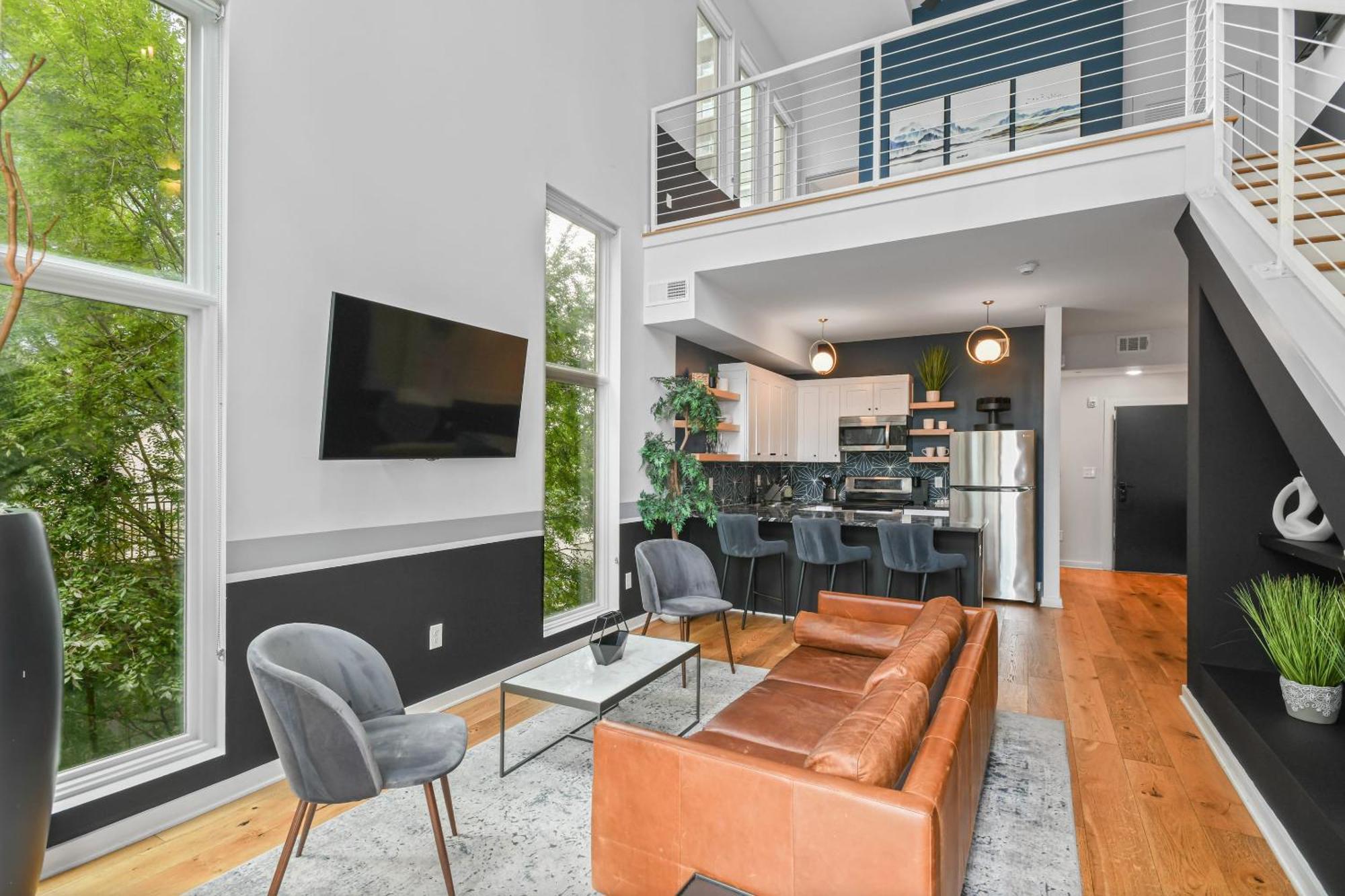 アトランタStupendous Heart Of Piedmont Park Two Story Loftアパートメント エクステリア 写真
