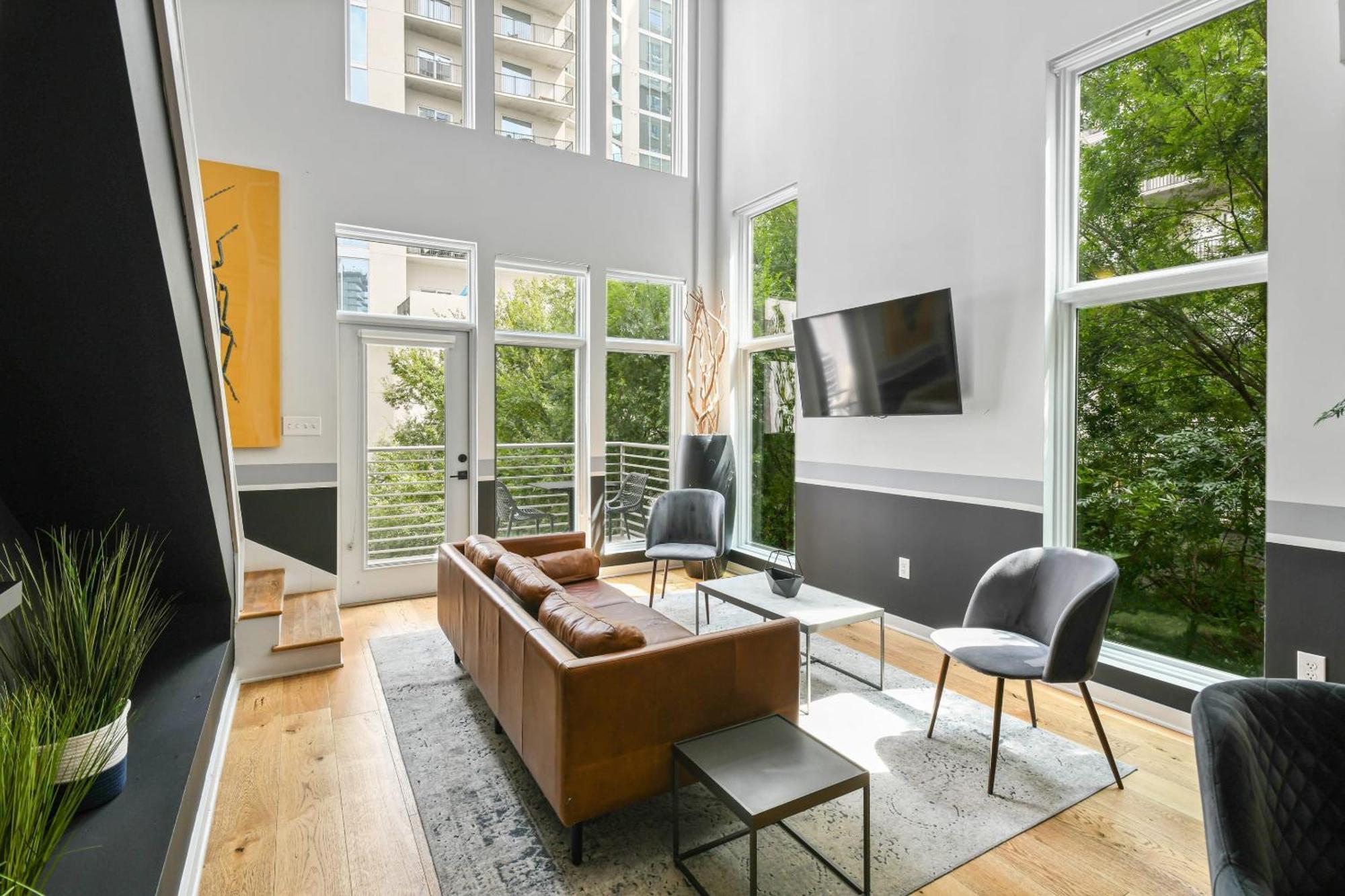アトランタStupendous Heart Of Piedmont Park Two Story Loftアパートメント エクステリア 写真
